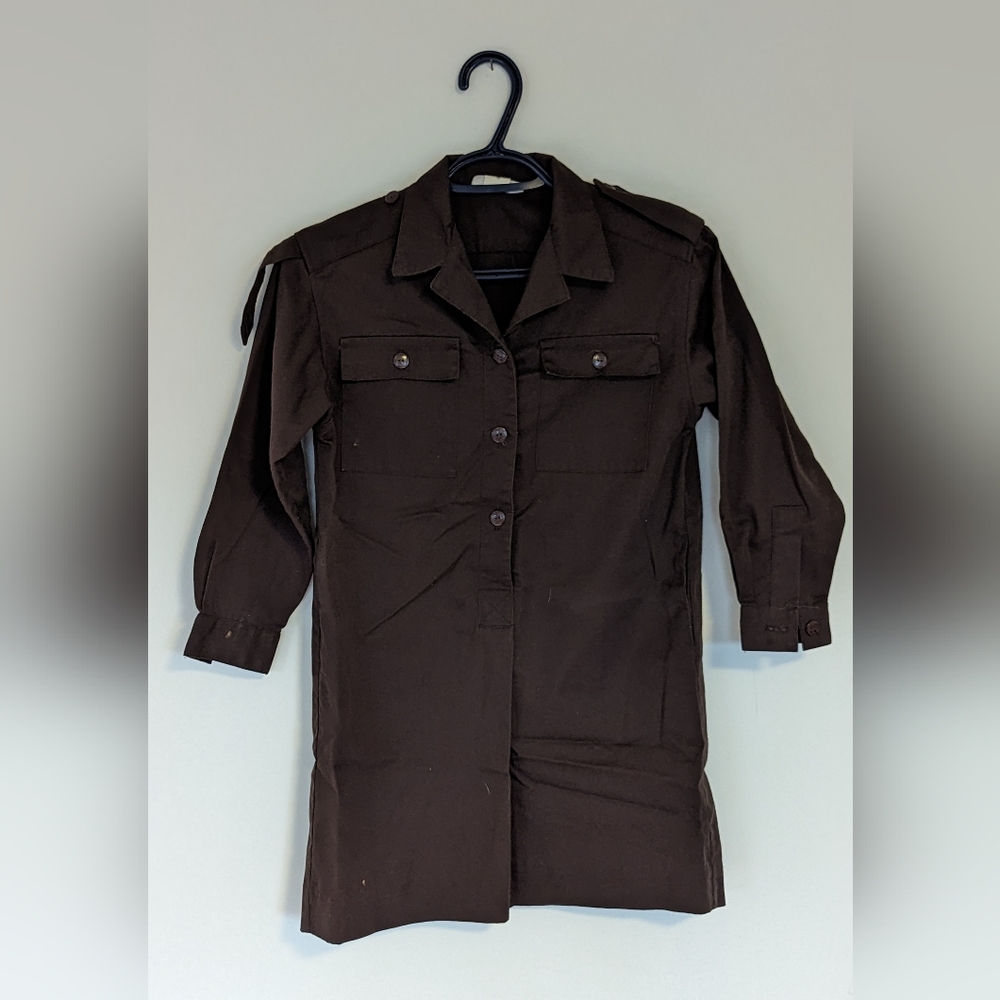 Girl Guide Brown Dress - Girls Size 8